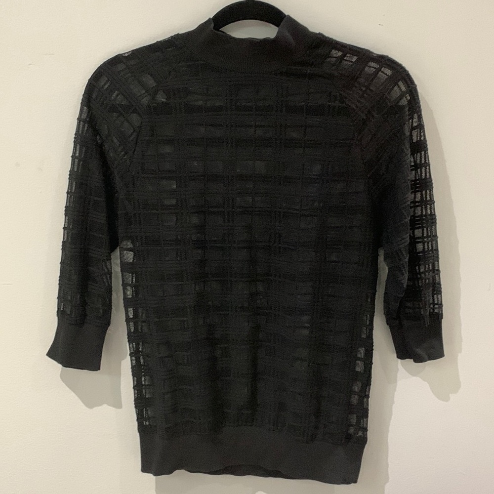 Atmosphere 3/4 sleeve sheer top